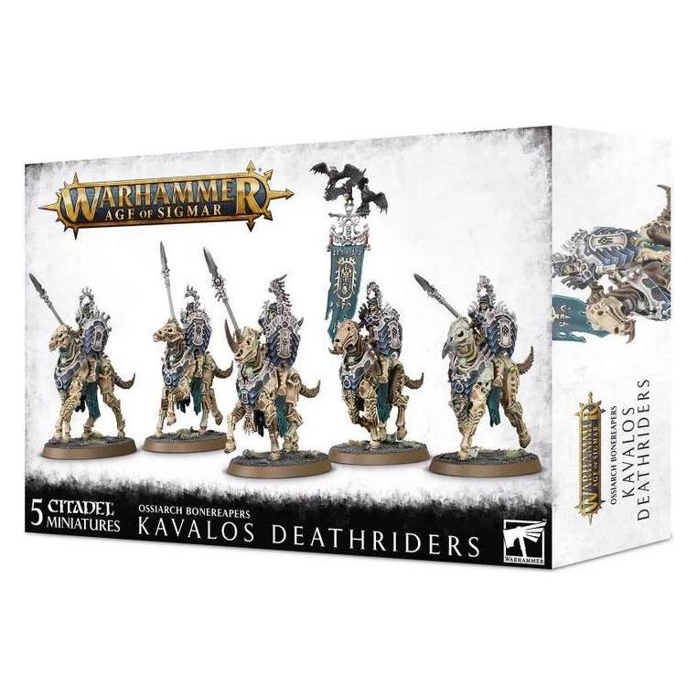 Games Workshop Warhammer Age of Sigmar - Ossiarch B. Kavalos Deathriders (Kunststoff) (94-27)