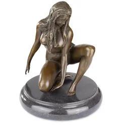 Moritz Bronzefigur Weiblicher Akt Höhe 20 cm 2,7 kg Skulptur Statue Antik