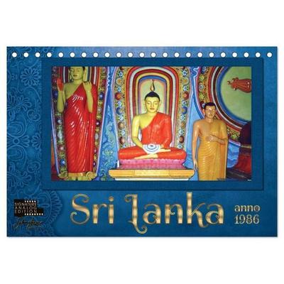 Sri Lanka anno 1986 (Tischkalender 2027 DIN A5 quer), CALVENDO Monatskalender