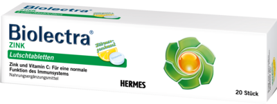 HERMES Arzneimittel GmbH BIOLECTRA Zink Lutschtabletten 39 g 01692164