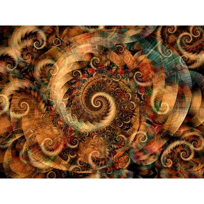 Fototapete PAPERMOON "Abstrakt", bunt, B:4m L:2,6m, Vlies, Tapeten