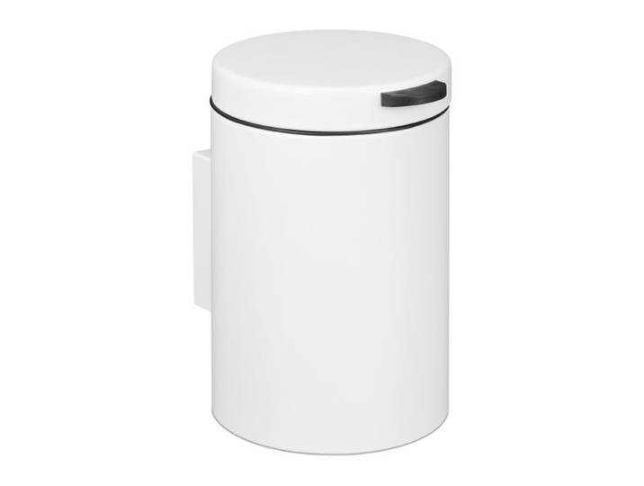 Relaxdays Kosmetikeimer Wandmontage 3 Liter