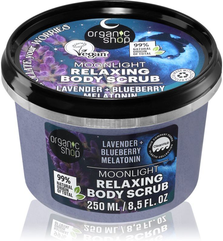 Organic Shop Sleeping Exfoliate Your Worries body scrub for relaxation 250 ml