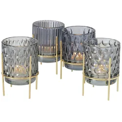 B./2 4tlg Set Windlicht Noria  - 2027518*****Standort: Wa-Raum
