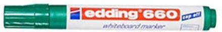 EDDING Marcador Quadro Branco   660   Ponta redonda 1.5-3mm   Verde