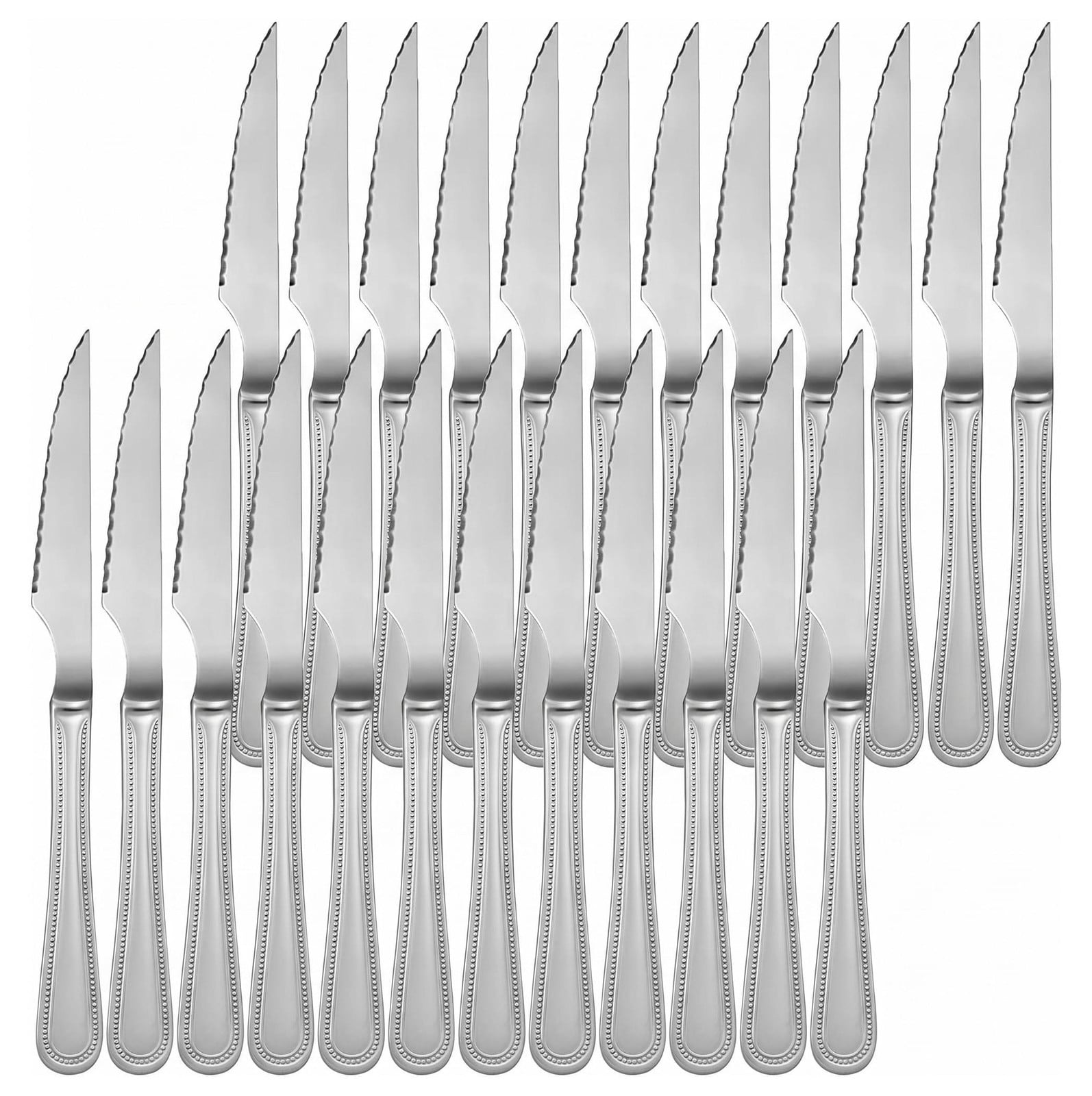 Dripio Steakmes set, 24-delig, roestvrij staal, design 2