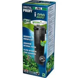 2x JBL Aquaristik und Terraristik Aquarium-Innenfilter JBL CristalProfi i200 greenline (200 l, Innenfilter, Süsswasser), Aquarium Filter