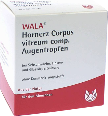 WALA Heilmittel GmbH HORNERZ/Corpus vitreum comp.Augentropfen 30X0.5 ml 01448197