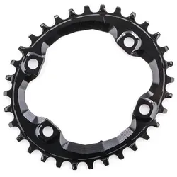 ABSOLUTE BLACK Kettenblatt oval 1-fach XT M8000 LK 96 narrow-wide | sc