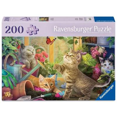 Feel Well & Puzzle 200 Teile - Verspielte Kätzchen