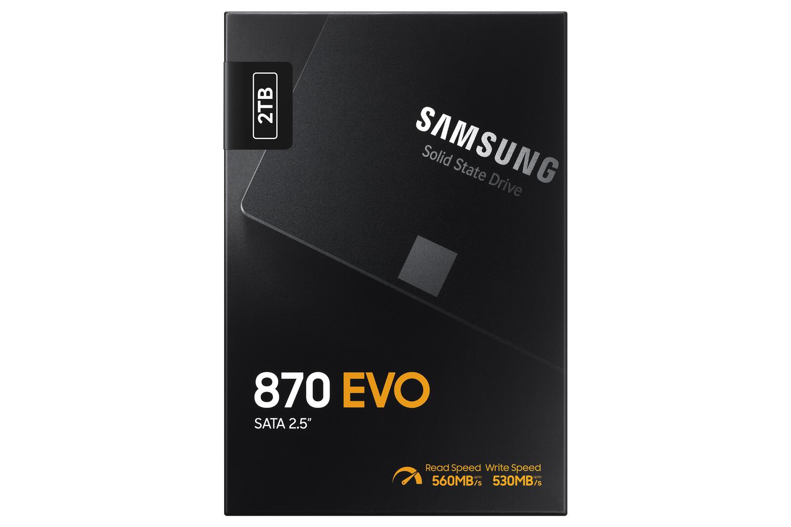 Samsung 870 EVO 2 TB SSD MZ-77E2T0B/EU