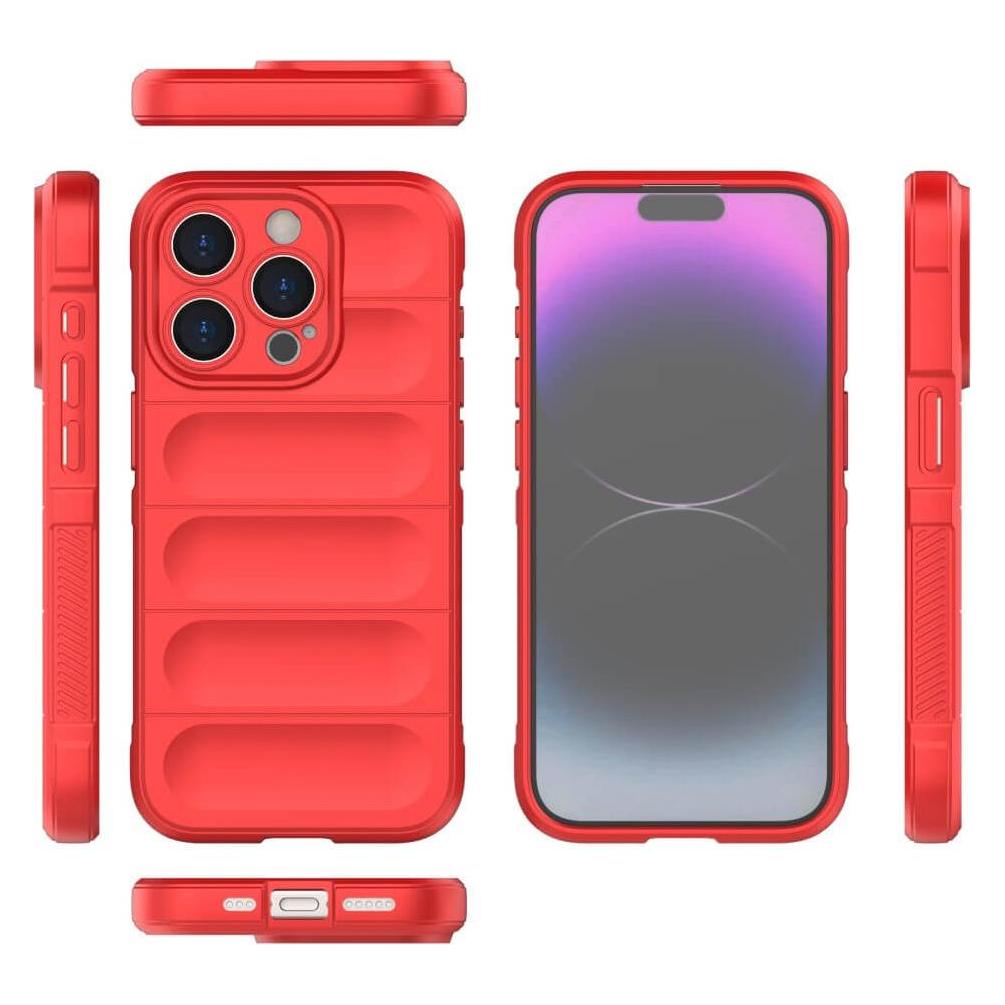 Cover-Discount iPhone 15 Pro - Rugged Protective Cover rot (Apple iPhone 15 Pro) (660152305C)