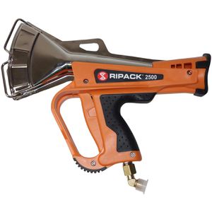 Ripack Schrumpfpistole 2500, Leistung 34 - 60 kW, mit 8m Gasschlauch und Transporttasche, 1,2kg