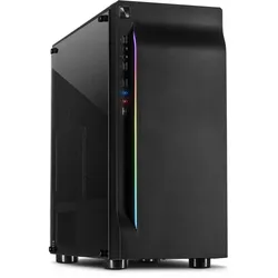 Inter-Tech A-3411 Creek Tower Schwarz