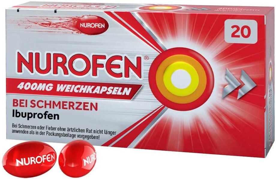 NUROFEN 400 mg Ibuprofen Weichkapseln