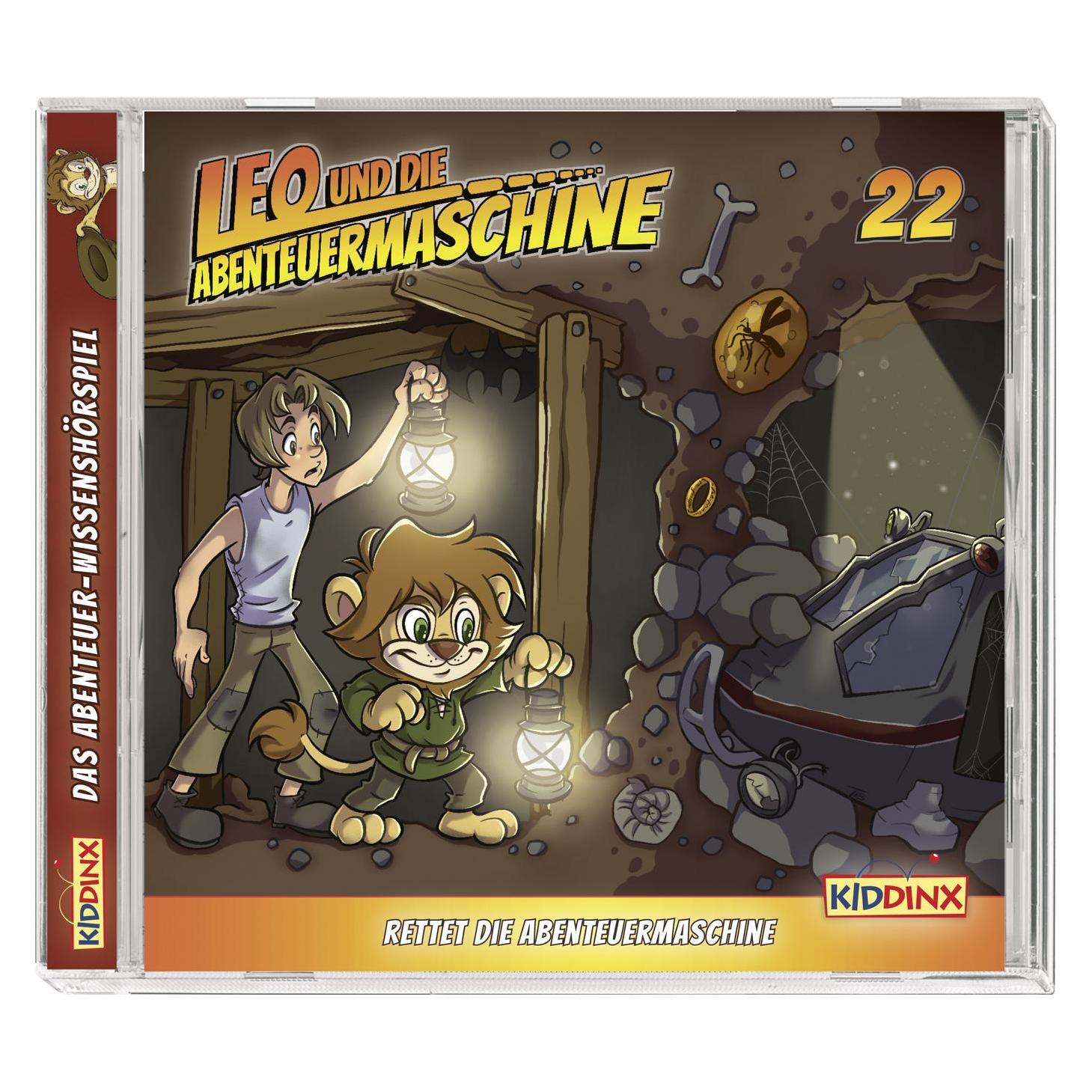 Kiddinx Leo und die Abenteuermaschine 22 - Bergwerke und Kinder (422622)