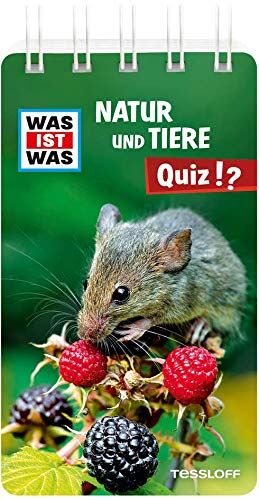 Tessloff Verlag Ragnar Tessloff GmbH & Co.KG - WAS IST WAS Natur und Tiere Quiz: Über 100 Fragen und Antworten! Mit Spielanleitung und Punktewertung (WAS IST WAS Quizblöcke) - Preis vom 30.09.2026 09:01:18 h