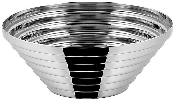 Alessi Schale rund MAYA 20cm Edelstahl silber EG