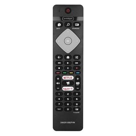 Lasmex Lamex LXP398GR10 TV-Pulte PHILIPS LCD/LED 398GR10BEPHN AMBILIGHT SMART NETFLIX RAKUTEN (Gerätespezifische Fernbedienung, Infrarot) (LXP398GR10)