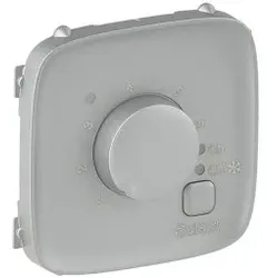 Legrand 755327 Valena Allure Abdeckung Fußboden-Thermostat Farbe: Aluminium