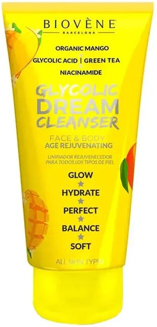 Biovene Glycolic Dream Cleanser Limpador Rejuvenescedor Manga 200 ml