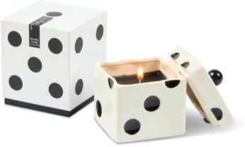 Paddywax Lucky Dice Lava Stone vela perfumada de cerâmica 283 g. Lucky Dice Lava Stone