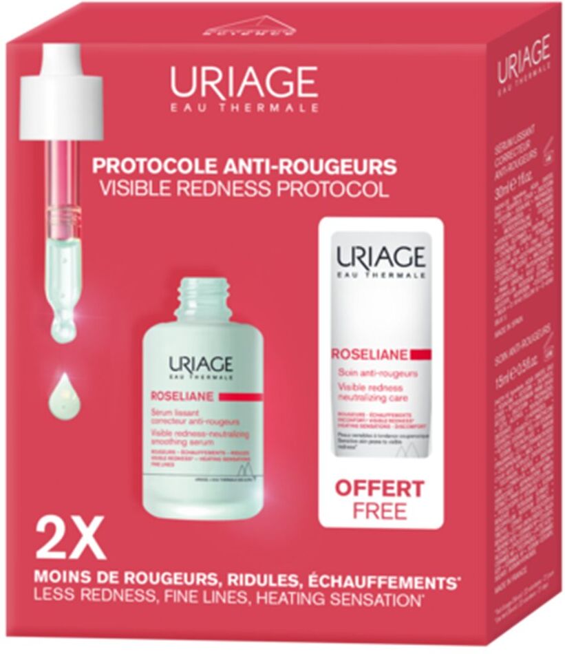 Uriage Kit Sérum 30ml + Tratamiento Antirojeces 15 ml Roseliane .