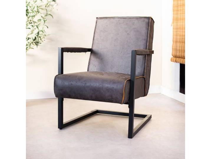 Tiger Fauteuil Industriel Gris