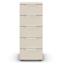 Kommode Flipp Dekor Beige Champagner