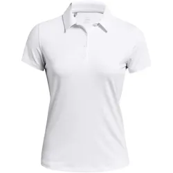 UNDER ARMOUR Playoff Poloshirt Damen 100 - white/halo gray/halo gray L