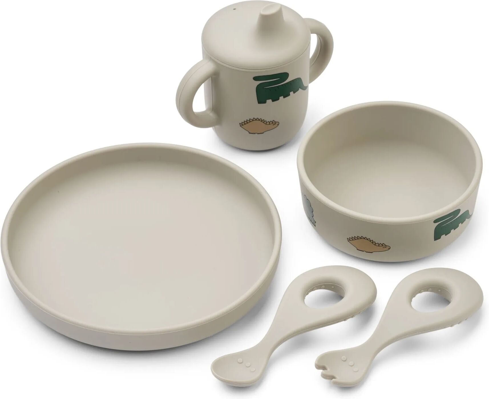 Liewood Set vaisselle en silicone Ryle Mist taille unique