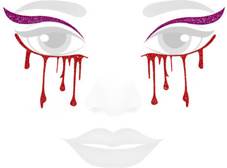 Face-Art-Tattoo "Horror"