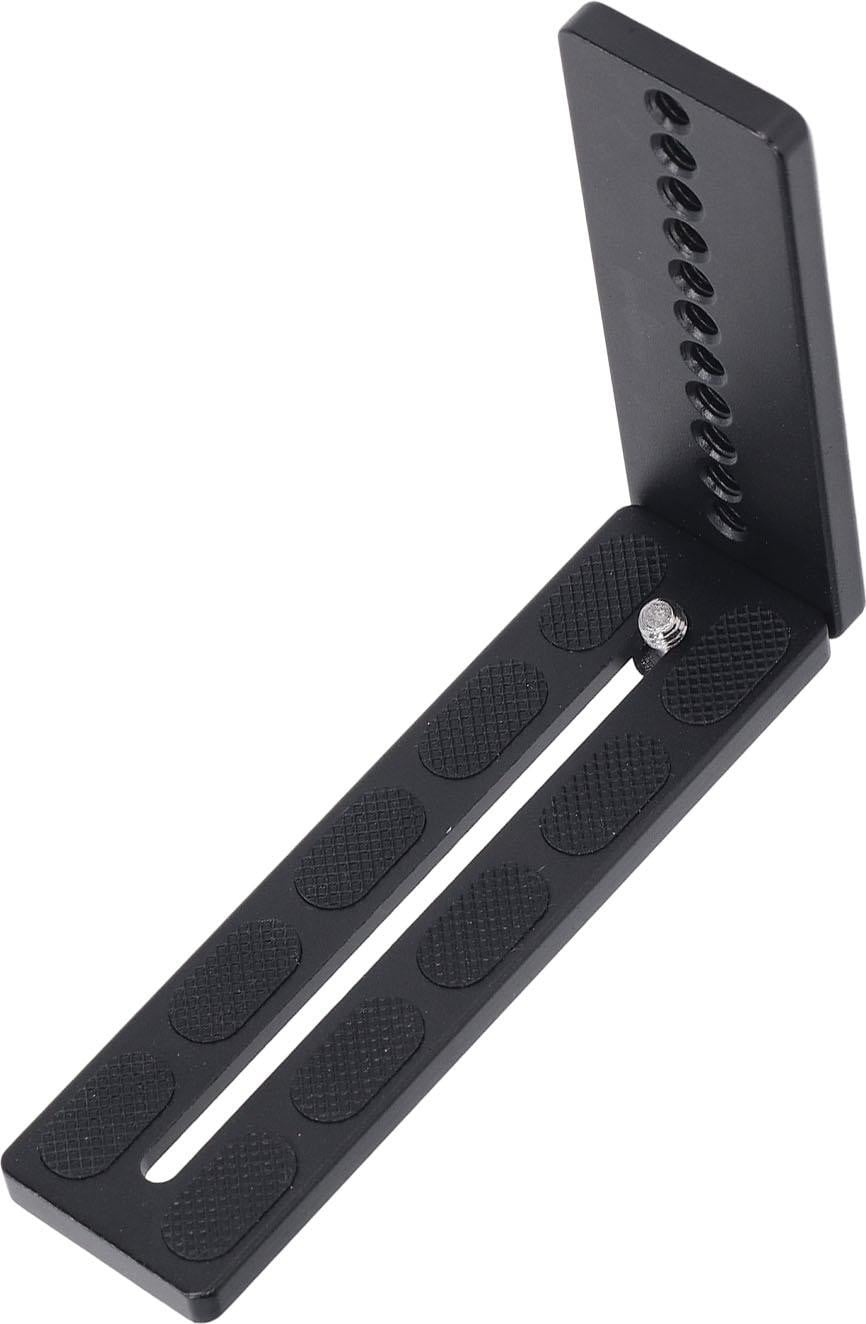Cocosity Verticale camera-snelkoppelingsplaat, L-vormige standaard van aluminiumlegering met 1/4-inch schroefgat