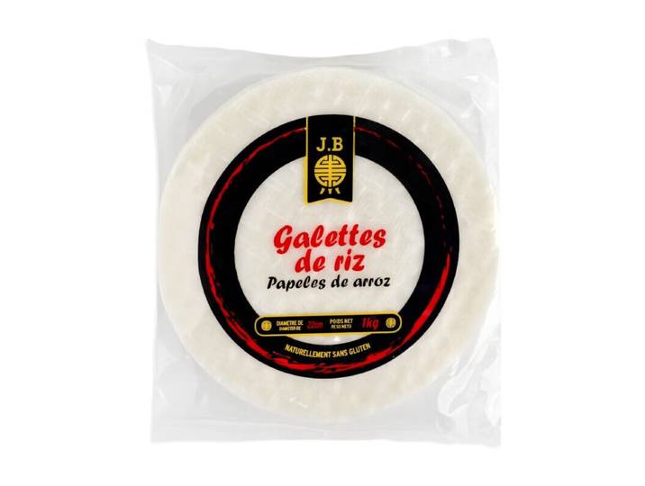 J.B Galettes de riz 22 cm - 1 kg