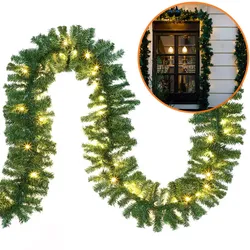 Casaria Weihnachtsgirlande 10m - 200x LED - In/Outdoor