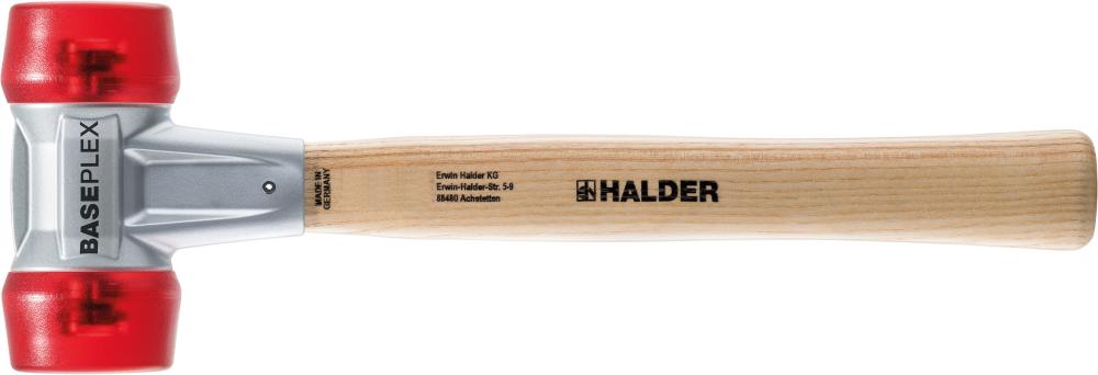 HALDER Schonhammer BASEPLEX, Schlagköpfe aus Celluloseacetat, hart