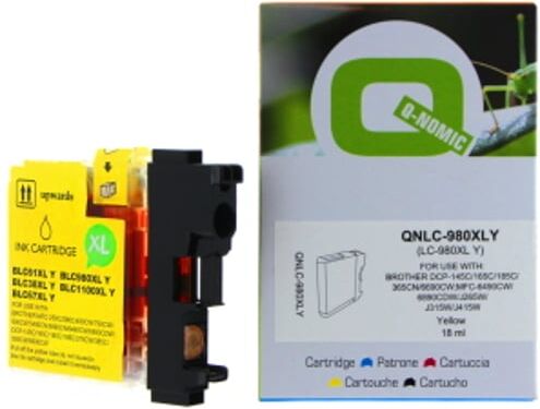 Q-Nomic LC-1100Y / LC-980Y XL Cartucho de tinta amarillo