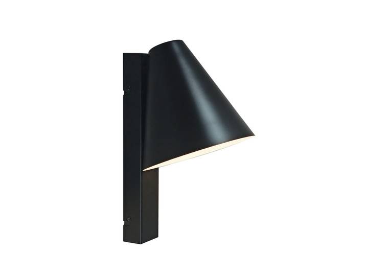 Nordlux Wandleuchte Wilmer, Schwarz, Metall, dreieckig, 15.9x24.5x13.7 cm, USB-Anschluss zum Laden von Smartphones, Lampen & Leuchten, Innenbeleuchtung, Spots & Strahler, Wandstrahler