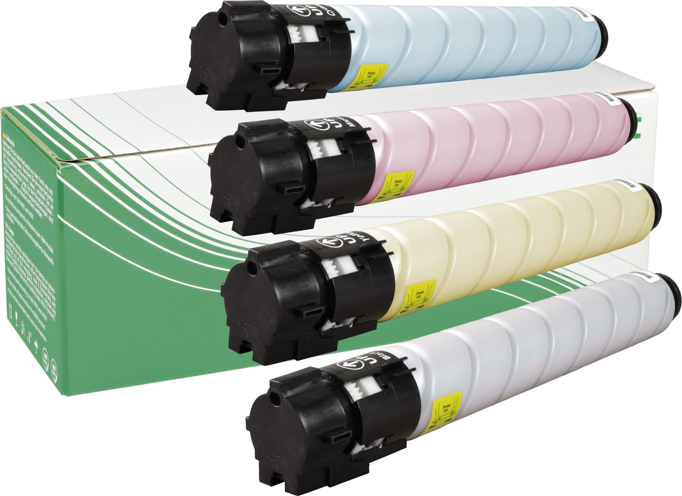 NexoPrint MPC400E Multipack Toner kompatibel mit Ricoh Aficio MP C300ht C300hw C300sr 44000 Seiten