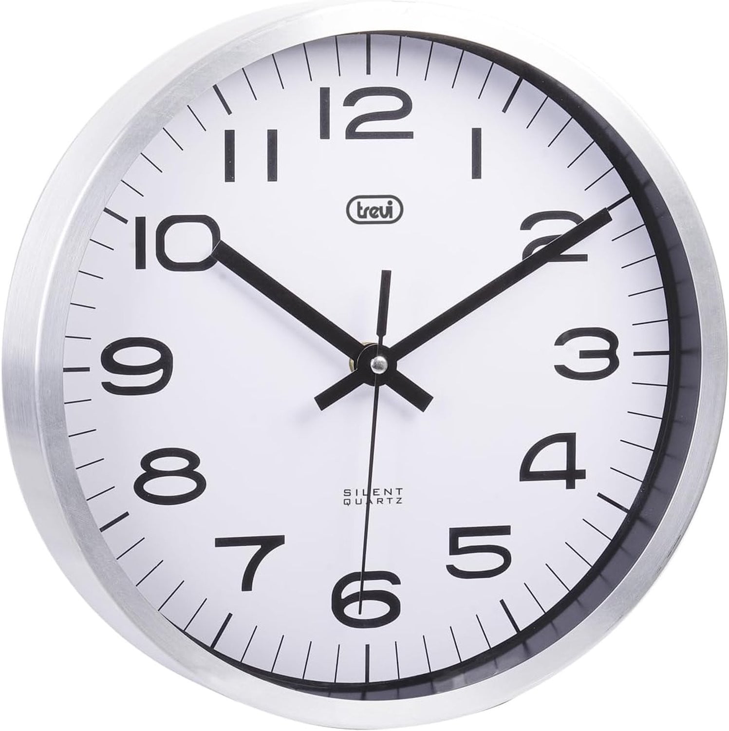 Trevi Metal Wandklok 25cm - Stijlvol & Stil