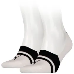 Puma Unisex Herren Damen Footies HERITAGE 2er Pack - Black (001) - 35-38