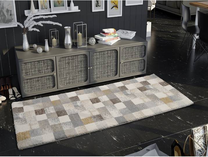 Couverture Hydra Scale 80 x 250cm Gris