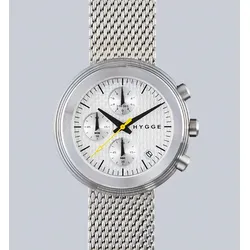 HYGGE - 2312 CHRONOGRAPH SERIE - silver / 40 MM