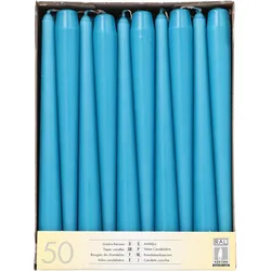 PAPSTAR Kerzen 25 cm türkis