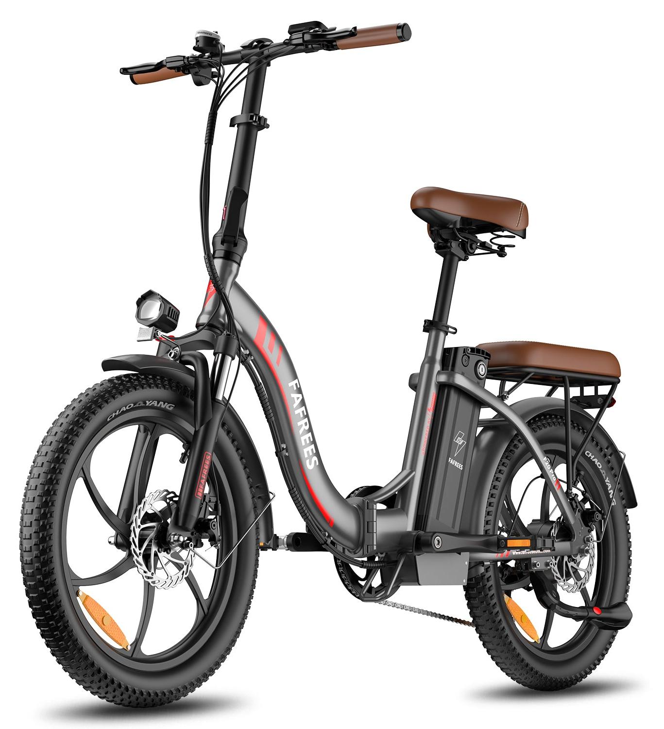 E-Bike FAFREES F20 Pro - Motor 250W Batterie 36V20Ah 20 Zoll Reifen Mechanische Scheibenbremsen - Gunmetal