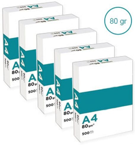 Gama Essencial A4 Papel   80 gr   Caixa 5x500 folhas