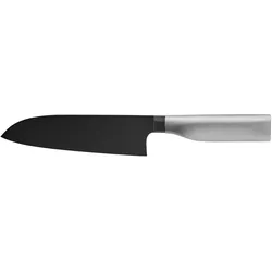WMF Ultimate Black Santokumesser, Küchenmesser, Schwarz, Silber