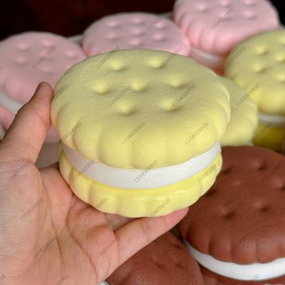 JoyToys Slow Rising Cake Squishy Stress Relief Toy Soft Sensory Fidget For Kids & Adults milk