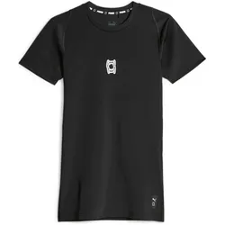Puma, Herren, Sportshirt, Hoops Team SS Top Baselayer (XL), Schwarz