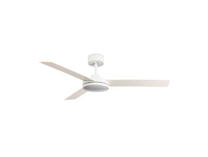 Faro BARTH Weißer Deckenventilator mit LED-Licht